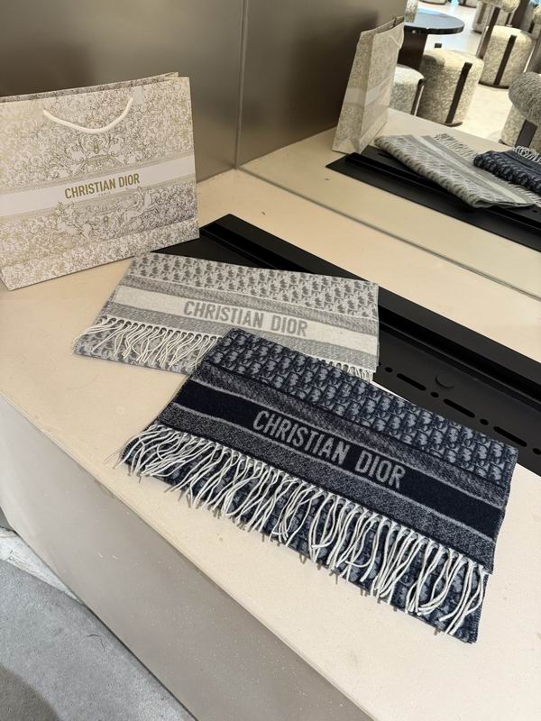 Dior Scarf 45X180cm 100%羊绒 E112012